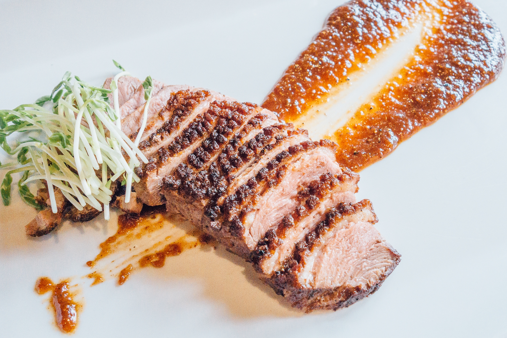 Duck Breast with a Fig Gastrique