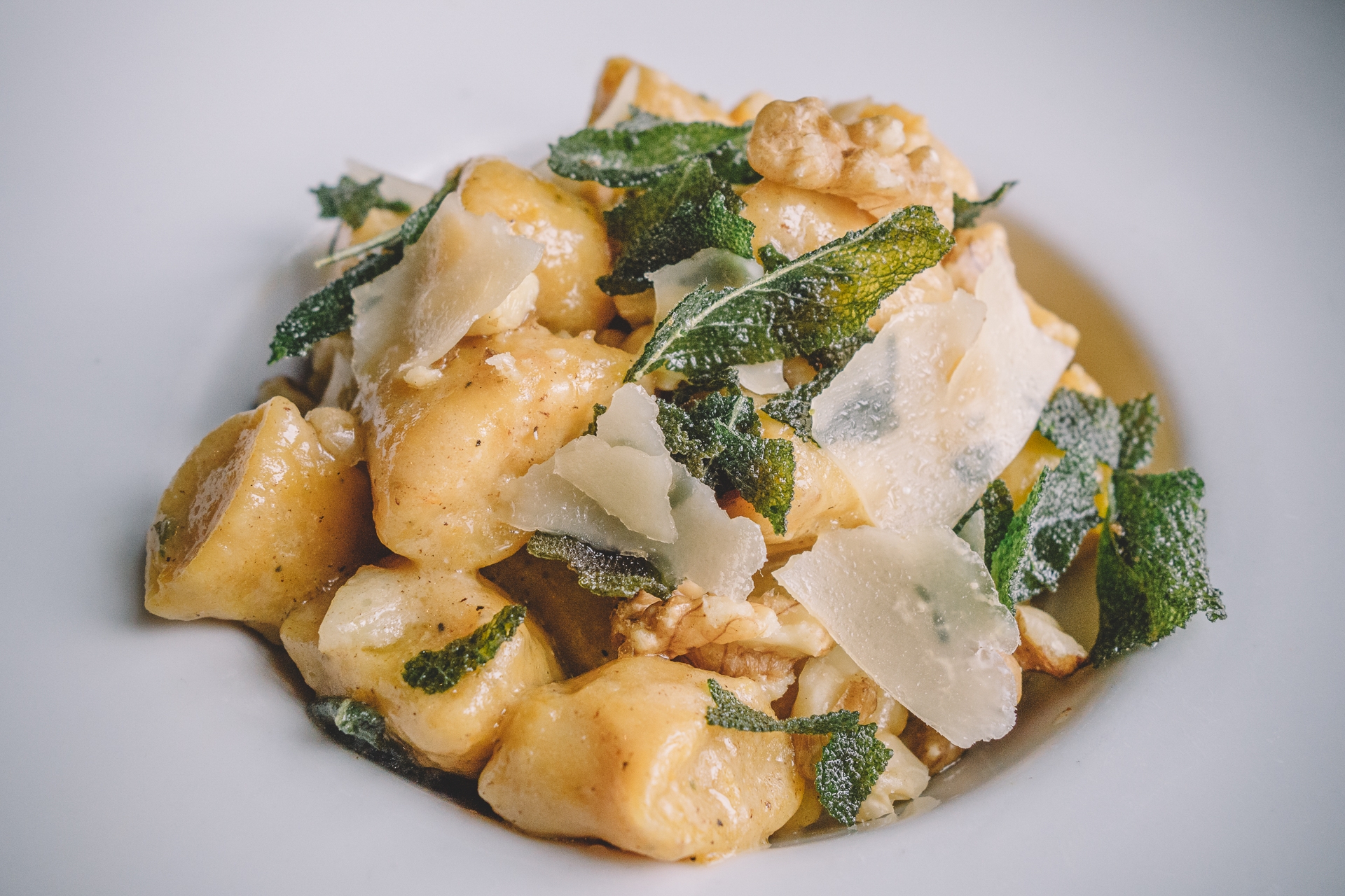 Gnocchi di zucca burro e salvia